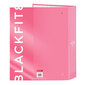 Rengaskansio BlackFit8 Glow up Pink A4 (27 x 33 x 6 cm) hinta ja tiedot | Toimistotarvikkeet | hobbyhall.fi