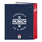 Rengaskansio Munich Storm Sea sininen A4 (27 x 33 x 6 cm) (40 mm) hinta ja tiedot | Toimistotarvikkeet | hobbyhall.fi