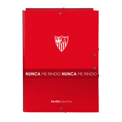 Kansio Sevilla Fútbol Club A4 (26 x 33,5 x 2,5 cm) hinta ja tiedot | Toimistotarvikkeet | hobbyhall.fi