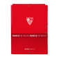 Kansio Sevilla Fútbol Club A4 (26 x 33,5 x 2,5 cm) hinta ja tiedot | Toimistotarvikkeet | hobbyhall.fi