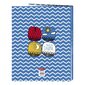 Rengaskansio Algo de Jaime Ocean A4 (26,5 x 33 x 4 cm) hinta ja tiedot | Toimistotarvikkeet | hobbyhall.fi