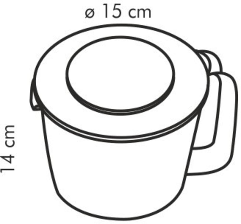 Tescoma Delicia mittakuppi, 1,5 l hinta ja tiedot | Keittiövälineet | hobbyhall.fi