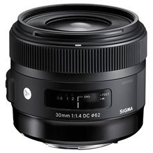 Sigma 30mm f/1.4 DC HSM Art objektiivi, Nikon, musta hinta ja tiedot | Objektiivit | hobbyhall.fi