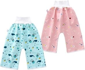 Happy Cherry Blue/Pink 2-osaiset housut/pyjamat, koko 4-8 vuotta hinta ja tiedot | Poikien kylpytakit ja pyjamat | hobbyhall.fi