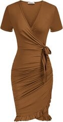 LIUMILAC naisten mekko, ruskea hinta ja tiedot | LIUMILAC Muoti | hobbyhall.fi
