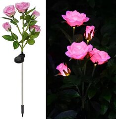 Cuifuli katuvalot, vaaleanpunaiset ruusut hinta ja tiedot | CUIFULI Piha ja puutarha | hobbyhall.fi