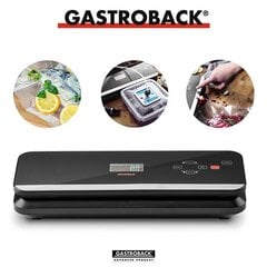 Gastroback 46013 -tyhjiöpakkauslaite hinta ja tiedot | Vakuumikoneet | hobbyhall.fi