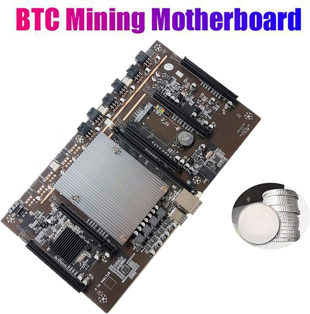 Emolevy Fayme BTC Mining BTC79X5 V1.0 LGA 2011, DDR3, 32GB, 60mm (500101119) hinta ja tiedot | Emolevyt | hobbyhall.fi