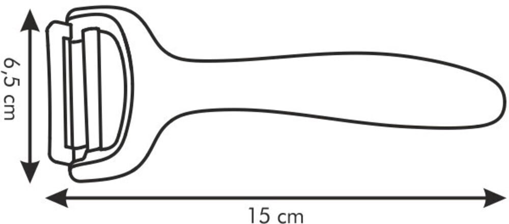 Tescoma Vitamin Exfoliator, vihreä, 15 cm. hinta ja tiedot | Keittiövälineet | hobbyhall.fi