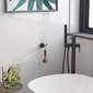Marmolux kylpyhuonekoukut, musta, 2 kpl. hinta ja tiedot | Kylpyhuoneen sisustus | hobbyhall.fi