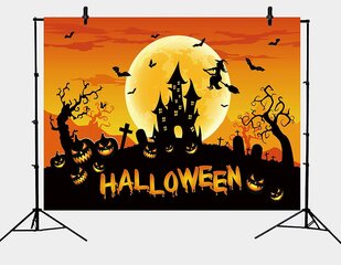 Halloween koristelu RUYI / tausta valokuvalle, 2,1 x 1,5 m hinta ja tiedot | Valokuvaustarvikkeet | hobbyhall.fi