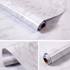 Huonekalukalvo Decoroom, 45 x 500 cm, marmoria hinta ja tiedot | Ikkunakalvot ja kontaktimuovit | hobbyhall.fi