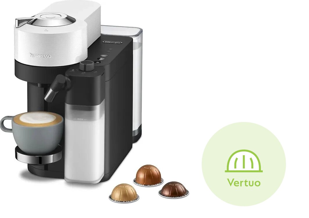 Nespresso Vertuo Lattissima ENV300.W hinta ja tiedot | Kahvinkeittimet ja kahvikoneet | hobbyhall.fi