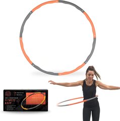 Hulavanne Phoenix Fitness RY1008, harmaa/oranssi hinta ja tiedot | Hulavanteet | hobbyhall.fi