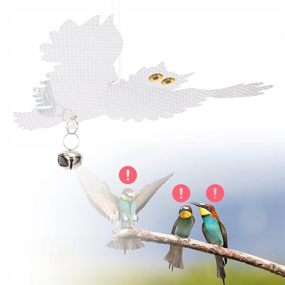 Lintukarkotin "Lentävä pöllö" holografinen hinta ja tiedot | Jyrsijöiden ja myyrien torjunta | hobbyhall.fi
