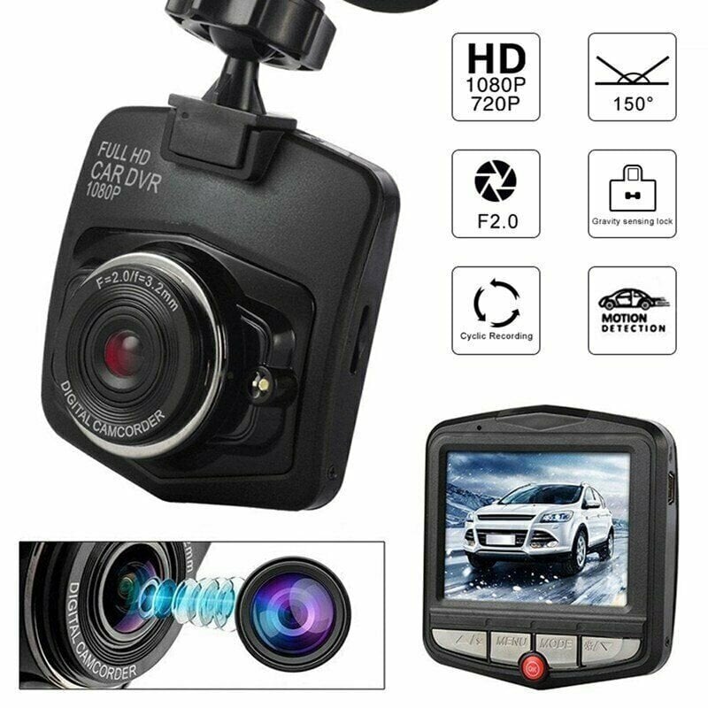 Videonauhuri Ajotallennin 1080p Full HD -autokamera hinta ja tiedot | Autokamerat | hobbyhall.fi