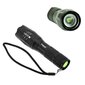 Taktinen LED-taskulamppu ZOOM USB 100000h hinta ja tiedot | Taskulamput ja valonheittimet | hobbyhall.fi