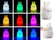 Silikoni RGB-lamppu Bunny hinta ja tiedot | Lastenhuoneen valaisimet | hobbyhall.fi