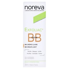 BB Face Cream Noreva Actipur, vaalea sävy, 30 ml hinta ja tiedot | Kasvovoiteet | hobbyhall.fi