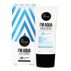 Suntique I'm Aqua Sun Essence SPF50+, 50ml, aurinkovoide erittäin korkealla UV-suojalla hinta ja tiedot | Aurinkovoiteet | hobbyhall.fi