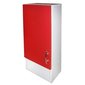 Kylpyhuoneen kalustesarja F1000530, valkoinen/punainen hinta ja tiedot | Kylpyhuonekalusteet | hobbyhall.fi