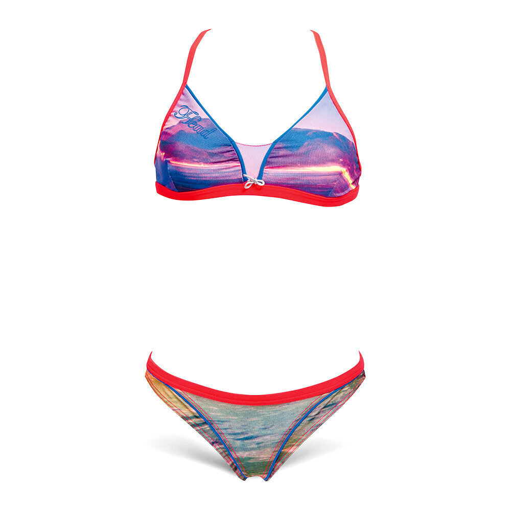 Head Naisten uimabikinit Swim Bikini Pipe Pbt Ligt Blue/Pink hinta ja tiedot | Naisten uimapuvut | hobbyhall.fi