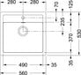 Franke Eurostar EFX 620-78 tiskiallas hinta ja tiedot | Keittiöaltaat | hobbyhall.fi