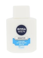 Nivea Men Sensitive After Shave Balm, viilentävä after shave miehille, 100 ml hinta ja tiedot | Parranajo ja karvanpoisto | hobbyhall.fi