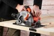 Käsipyörösaha Black&Decker CS1550 66 mm 1500W hinta ja tiedot | Sahat ja sirkkelit | hobbyhall.fi