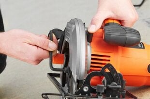 Käsipyörösaha Black&Decker CS1550 66 mm 1500W hinta ja tiedot | Sahat ja sirkkelit | hobbyhall.fi