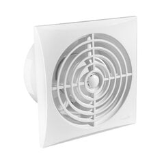 Awenta tuuletusritilä, Silence WZ 125, 125mm, valkoinen hinta ja tiedot | Kylpyhuoneen tuulettimet | hobbyhall.fi