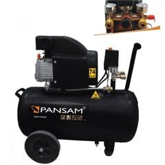 PANSAM Ilmakompressori 50 litraa hinta ja tiedot | Kompressorit | hobbyhall.fi
