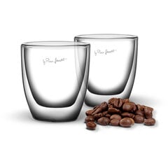 Lamart Vaso borosilikaattilasiset espressokupit, 80 ml, 2 kpl hinta ja tiedot | Lasit, mukit ja kannut | hobbyhall.fi