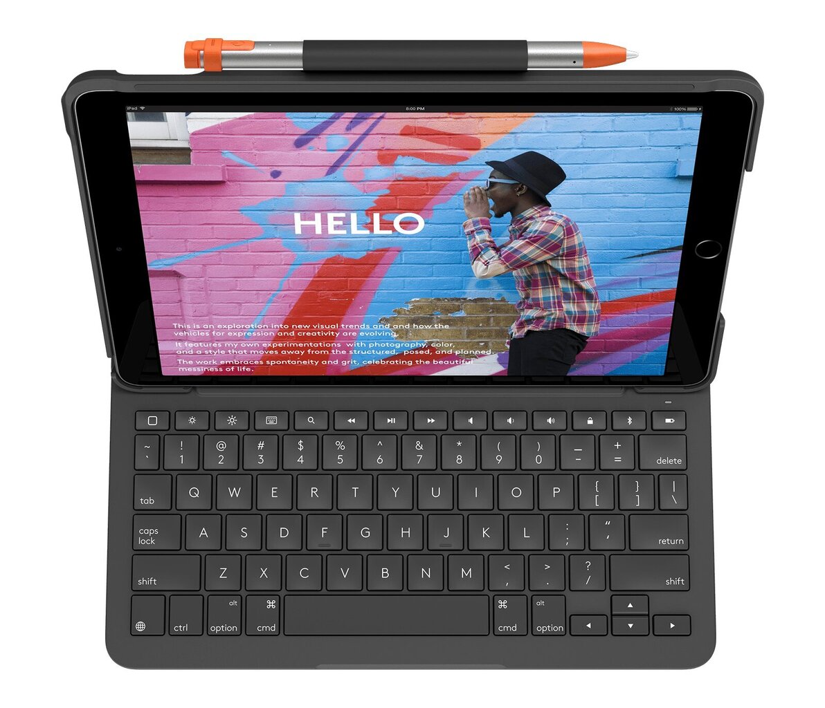 LogiTech Slim Folio, 10,2" hinta ja tiedot | Tablettien kotelot ja muut tarvikkeet | hobbyhall.fi