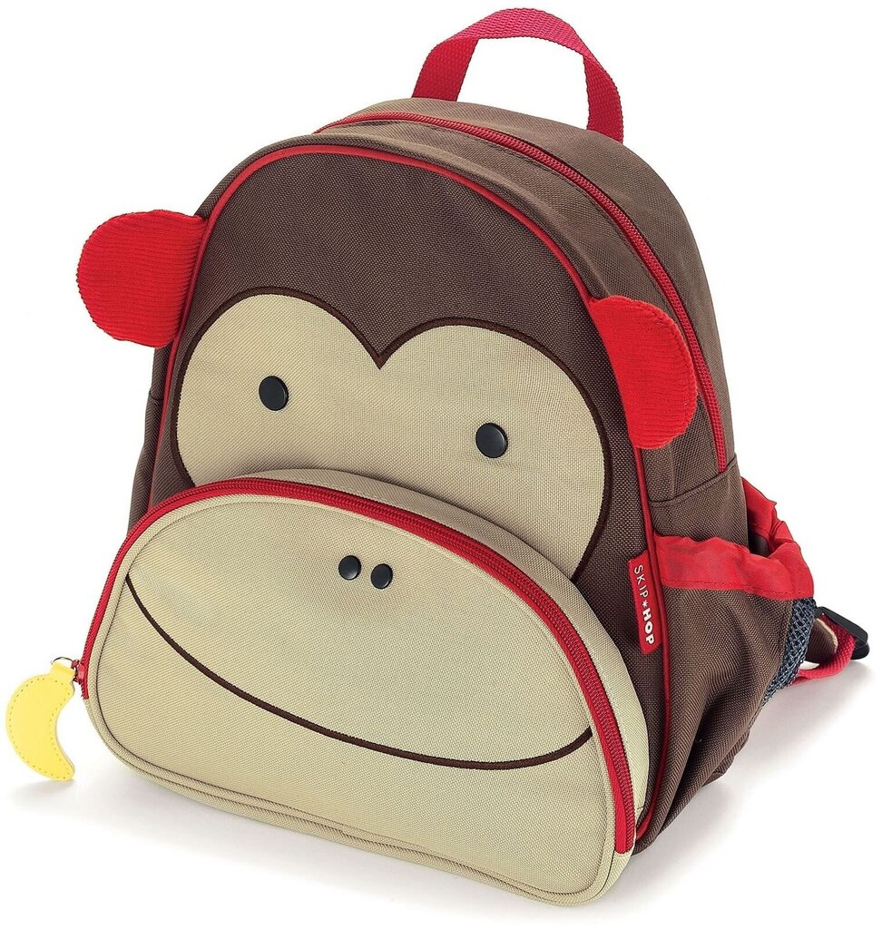 Lasten reppu Skip Hop Zoo Pack Monkey, 210203 hinta ja tiedot | Koulureput ja -laukut | hobbyhall.fi