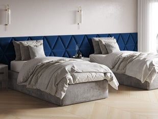 Cosmopolitan Design Sund R6 -pehmeät seinäpaneelit, 3 kpl, sininen hinta ja tiedot | Pehmeät seinäpaneelit | hobbyhall.fi