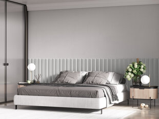 Kooko Home Falstaff L2 -pehmeät seinäpaneelit, 3 kpl, valkoinen hinta ja tiedot | Kooko Home Huonekalujen lisätarvikkeet | hobbyhall.fi