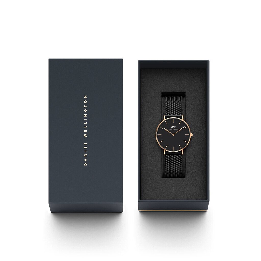 Daniel Wellington Petite Ashfield 36 -rannekello hinta ja tiedot | Naisten kellot | hobbyhall.fi