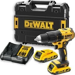 Akkuporakone - ruuvinväännin DeWalt DCD777D2T-QW, 18 V hinta ja tiedot | Akkuporakoneet ja ruuvinvääntimet | hobbyhall.fi