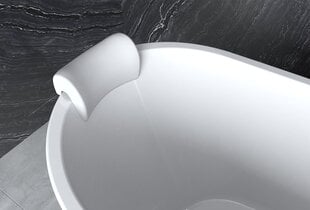 Kylpyammeen tyyny Besco Milo musta hinta ja tiedot | Kylpyhuonetarvikkeet | hobbyhall.fi