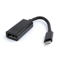 Gembird USB-C:n ja DisplayPortin välinen videosignaalin muunnin hinta ja tiedot | Videokameran lisätarvikkeet | hobbyhall.fi