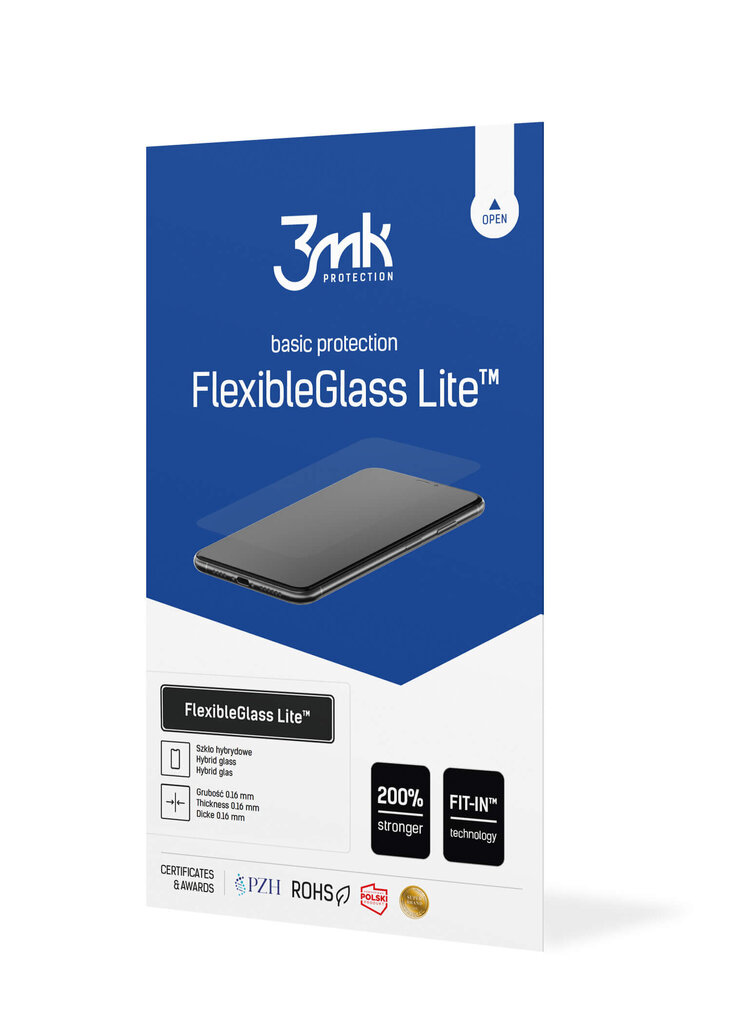 LCD-suojakalvo 3MK Flexible Glass Lite Lenovo Tab P11 11.0 hinta ja tiedot | Tablettien lisätarvikkeet | hobbyhall.fi
