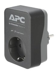 APC suojaussovitin PME1WB-GR 230V hinta ja tiedot | Jatkojohdot ja kaapelikelat | hobbyhall.fi