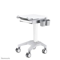 NEWSTAR MOBILE LAPTOP CART, INCL. NÄPPÄIMISTÖ- JA HIIRILAATIKKO 10-22 KERMA hinta ja tiedot | Tietokonepöydät ja työpöydät | hobbyhall.fi