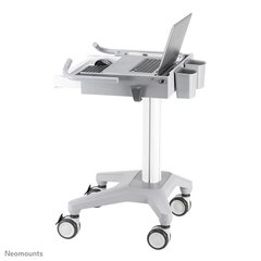 NEWSTAR MOBILE LAPTOP CART, INCL. NÄPPÄIMISTÖ- JA HIIRILAATIKKO 10-22 KERMA hinta ja tiedot | Tietokonepöydät ja työpöydät | hobbyhall.fi