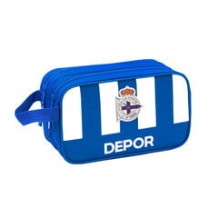 Laukku koulutarvikkeita varten R. C. Deportivo de La Coruña Sininen Valkoinen hinta ja tiedot | Koulureput ja -laukut | hobbyhall.fi