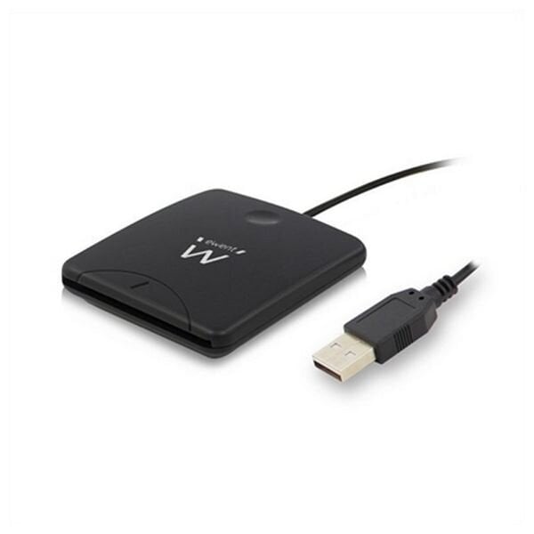 Ewent EW1052 eID/Smart-kortinlukija USB 2.0 hinta ja tiedot | Älylaitteiden lisätarvikkeet | hobbyhall.fi