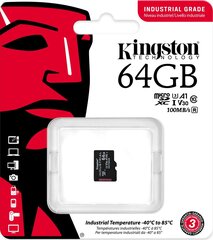 Kingston SDCIT2/64GBSP microSDXC, 64GB hinta ja tiedot | Kingston Puhelimet, älylaitteet ja kamerat | hobbyhall.fi