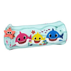 Sylinterimäinen Penaali Baby Shark Beach Day vaaleansininen (20 x 7 x 7 cm) hinta ja tiedot | Penaalit | hobbyhall.fi