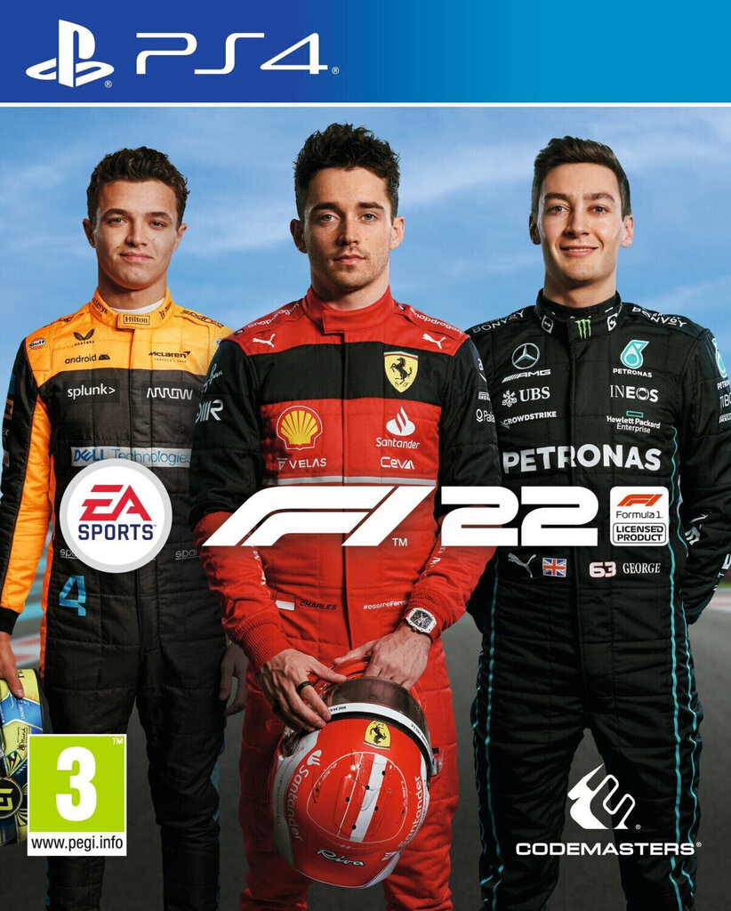 PS4 F1 2022 hinta ja tiedot | Tietokone- ja konsolipelit | hobbyhall.fi